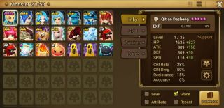 G:52 Global Summoners War Starter Account With Light Monkey King (extremely Rare)