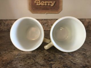 2 PYREX HOMESTEAD 10 OZ Mug Coffee Cup 1410 Extremely Rare And Hard To Find 4