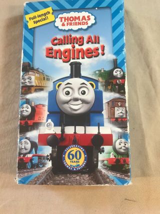 Thomas And Friends Calling All Engines Vhs 2005 Never Seen On Tv Rare Vcr Video