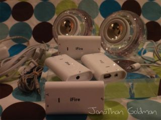 Griffin iFire FireWire 400 Adapter with Apple Pro Speakers for Macintosh RARE 5