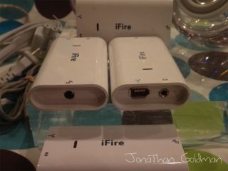 Griffin iFire FireWire 400 Adapter with Apple Pro Speakers for Macintosh RARE 6