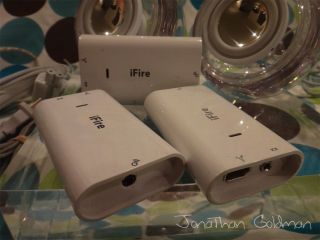 Griffin iFire FireWire 400 Adapter with Apple Pro Speakers for Macintosh RARE 9
