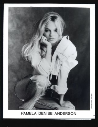 Pamela Anderson - 8x10 Headshot Photo W/ Resume - Baywatch = Rare