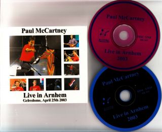 Paul Mccartney - Live In Arnhem Gelredome 2003 Rare 2 - Cd (beatles/wings Classics)