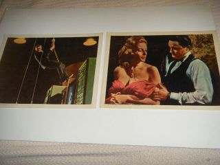 Man From Uncle Vintage 1964 Set Of 2 To Trap A Spy Lobby Cards Vf Rare