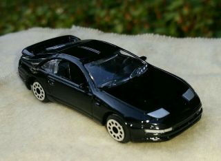 Rare ' 95 black Nissan 300ZX Twin Turbo t - tops 1/64 loose 4