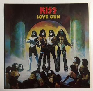 Kiss Love Gun Promo Flat Vintage 1977 Rare Ken Kelly Nos