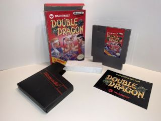Double Dragon - Rare Nintendo Nes - Cib Complete