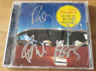 GRINSPOON guide to better living RARE SIGNED AUTOGRAPHED 21 TRACK CD 2