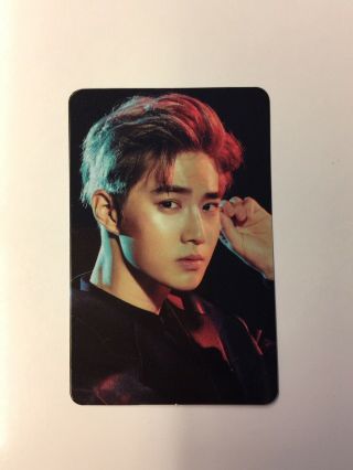 [official] Rare Exo Suho - Limited Photocard Light Stick Ver.  2