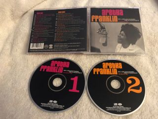 Aretha Franklin Rare & Unreleased Records Rhino 2 X Cd Rare Oop Soul