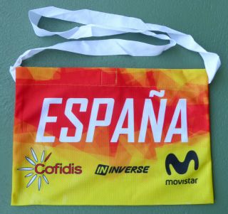 Rare 2019 Spain National Team Feed Bag Musette Tour De France Movistar Cofidis