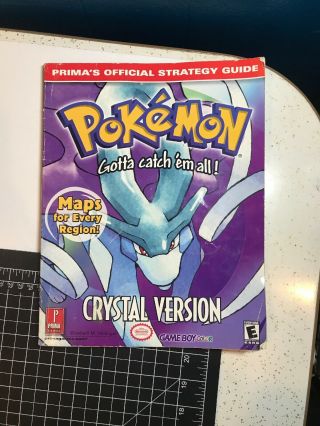 Pokemon Crystal Version Prima 