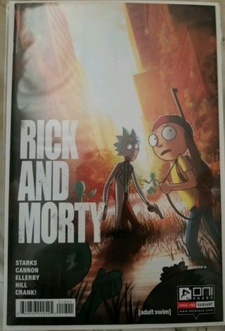 Rick And Morty 16 Last Of Us Variant Cover Rare Adult Swim