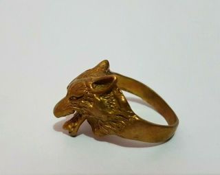 Ancient Bronze Ring Viking Artifact Bronze Ring Authentic Rare Type