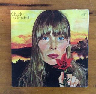 Joni Mitchell Clouds 6341 Vinyl Record Album Lp Rare Vtg