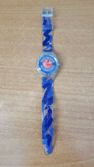 Rare Virgin Vodka Wrist Watch,  Possibly 90s 90s Nostalgia Rare Hard To Find