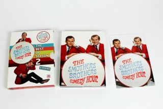 Smothers Brothers Comedy Hour The Best Of Season 2 Dvd 3 - Disc Set Rare Very Good
