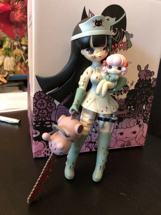 Very Rare Pure Trance Junko Mizuno X Kidrobot Kaori Nurse Figure From 2007