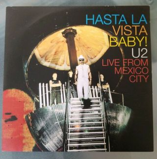 Rare U2 - Hasta La Vista Baby Live From Mexico City Cd