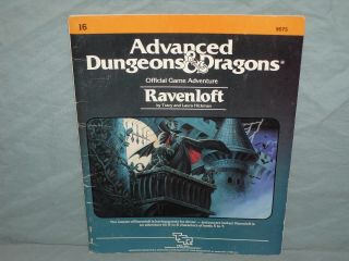 Ad&d 1st Ed Module - I6 Ravenloft (rare - Complete And Highly Sought After)