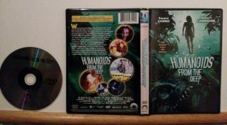 Humanoids From The Deep (dvd 2003) Oop Very Rare - Emma Samms - Disc - Authentic