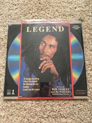 Legend - The Best Of Bob Marley And The Wailers Laserdisc - Rare Music