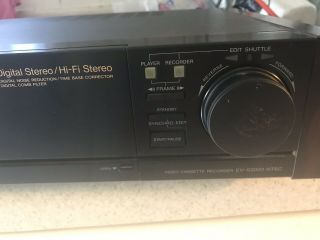 Sony EV - S3000 video cassette recorder hi8 rare machine With One Tape 2