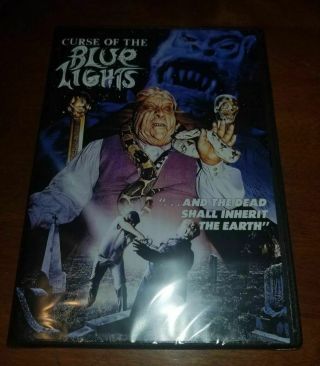 Curse Of The Blue Lights Dvd - Code Red 90,  Rare,  Oop,  Like
