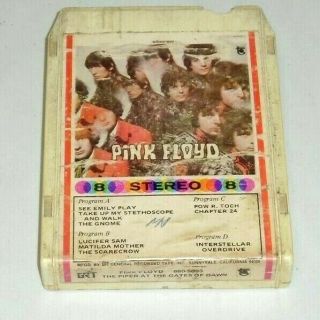 Pink Floyd Piper At The Gates Of Dawn - 8 Track Tape Very Rare