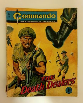 Commando Comic No 19 The Death Dealers Very Rare
