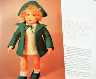 9p History Article - Rare Lenci Felt Dolls Series 111,  2000,  450,  900,  Rita