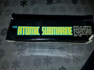 The Atomic Submarine vintage vhs big box very rare sci - fi 3