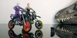 Vtg Road Champs Mxs Motocross Motorcycles And Action Figures Rare 