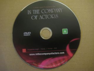 IN THE COMPANY OF ACTORS - RARE AUSSIE DVD - CATE BLANCHETT / HUGO WEAVING ETC 3