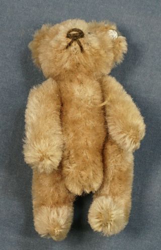 Vintage RARE Steiff TEDDY BEAR Jointed Brown Caramel 5310 Button 3