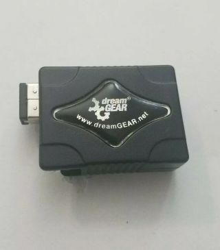 Rare Dream Gear Nintendo Gba Sp Audio Earphone Adaptor With Charge Through Port