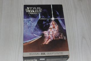 Star Wars Box Set Plus 2 Extra Dvd Turkish Extreme Rare Very Hard To Find Dvd