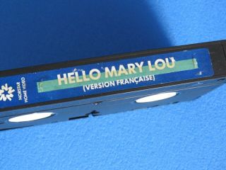 HELLO MARY LOU PROM NIGHT II VHS G MEGA RARE FRENCH NTSC HORROR 5