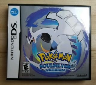 Pokemon: Soulsilver Version (nintendo Ds,  2010) Complete - Very Rare