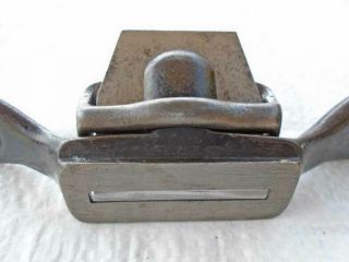 Rare Antique UNION Mfg Co,  Britain,  USA Cast Iron Straight Soled Spokeshave 2