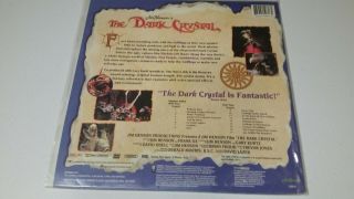 The Dark Crystal Widescreen Laserdisc Jim Henson 1994 Movie LD Laser Disc Rare 2
