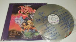 The Dark Crystal Widescreen Laserdisc Jim Henson 1994 Movie LD Laser Disc Rare 3
