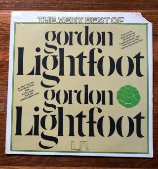 Gordon Lightfoot The Very Best Of Rare Out Of Print Vinyl Lp Record 