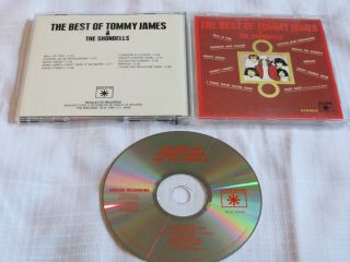 The Best Of Tommy James & The Shondells Cd 1985 Roulette Discovery Systems Rare