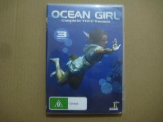 Ocean Girl Season 3 Rare Aussie 3 X Dvd - Region 0 - Marzena Godecki