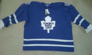 Vintage Starter Toronto Maple Leafs Hockey Jersey Blue Xxl Vtg Rare