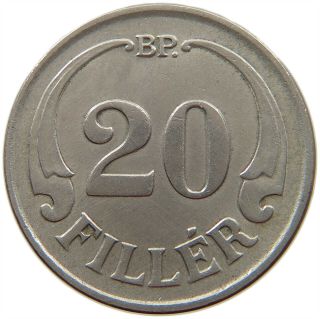 Hungary 20 Filler 1940 Rare T76 307