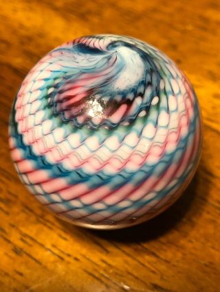 Charles Gibson Contemporary Snakeskin Multi Colored Marble Rare