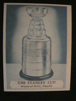 Very Rare Vintage 1969 - 70 O - Pee Chee The Stanley Cup 231 The Only One
